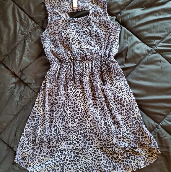 High low leopard print dress - Picture 2 of 5
